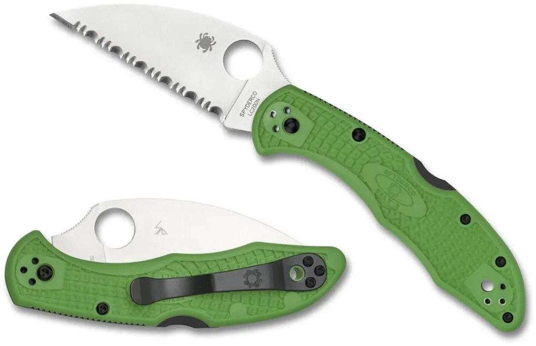 Spyderco Zakmes Salt 2 Wharnecliffe Green LC200N SE