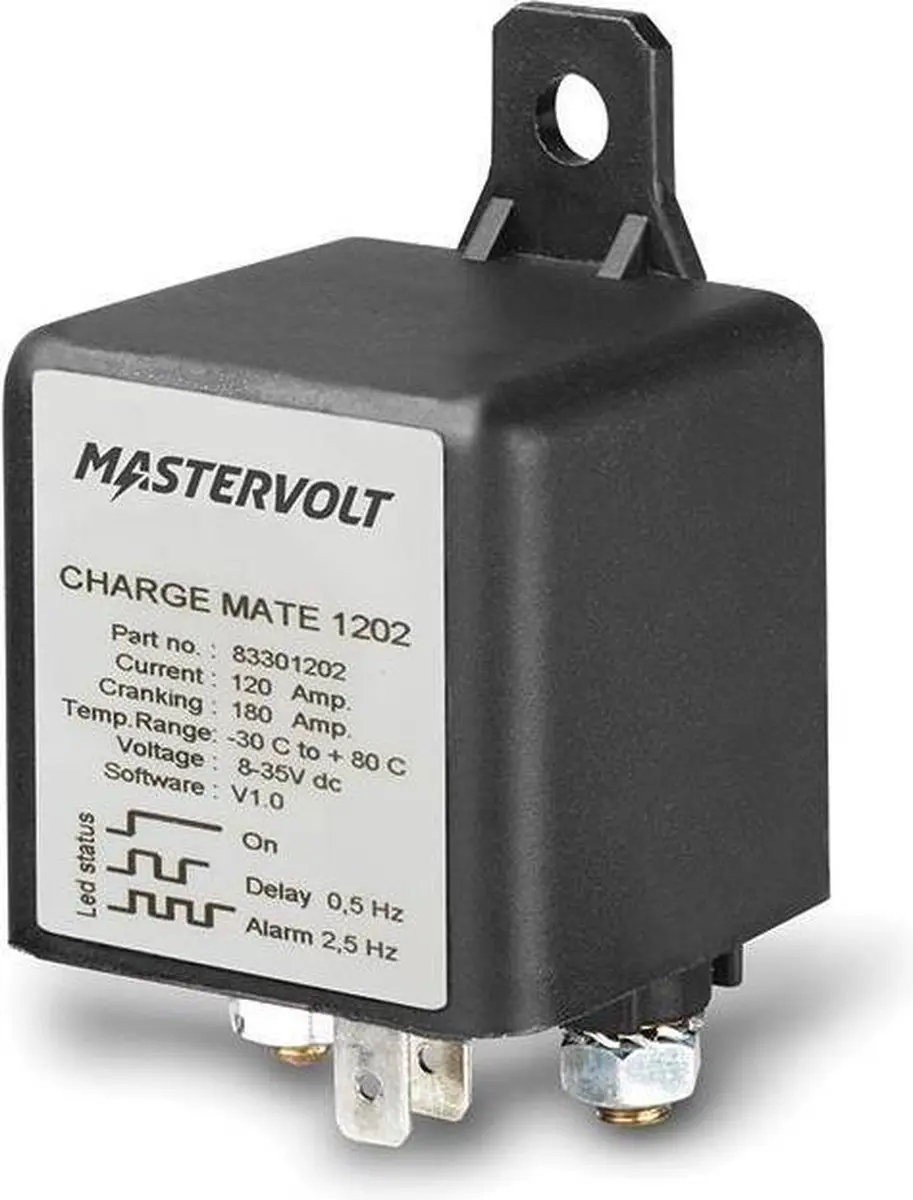 Mastervolt Charge Mate 1202 Scheidingsrelais - 120A - afbeelding 3 van 3