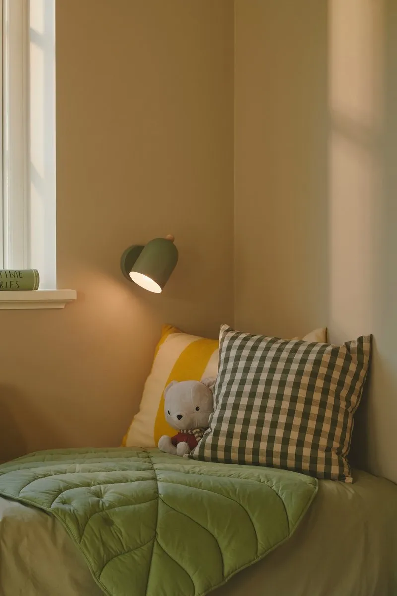 Nordlux Gaston Wandlamp E27 - Pastel Groen