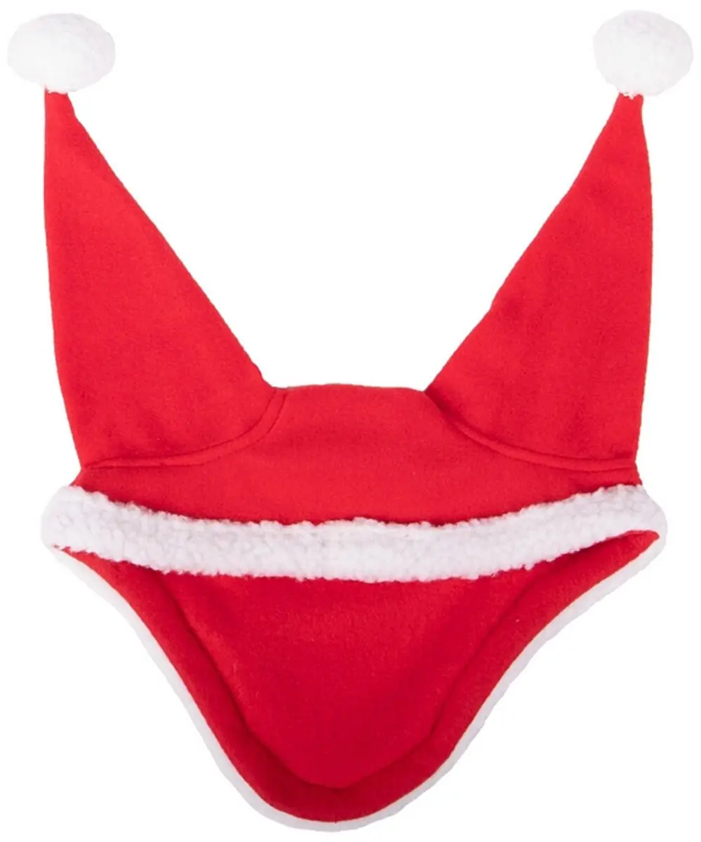 QHP Vliegenmuts Santa Red Shetlander - Rood - afbeelding 3 van 3