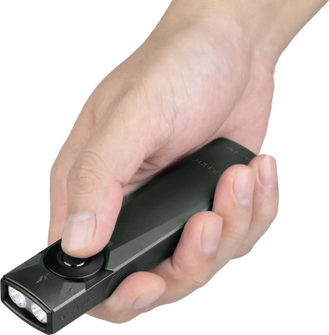 Olight Arkfeld Ultra Zaklamp - Olive Grey - afbeelding 6 van 6