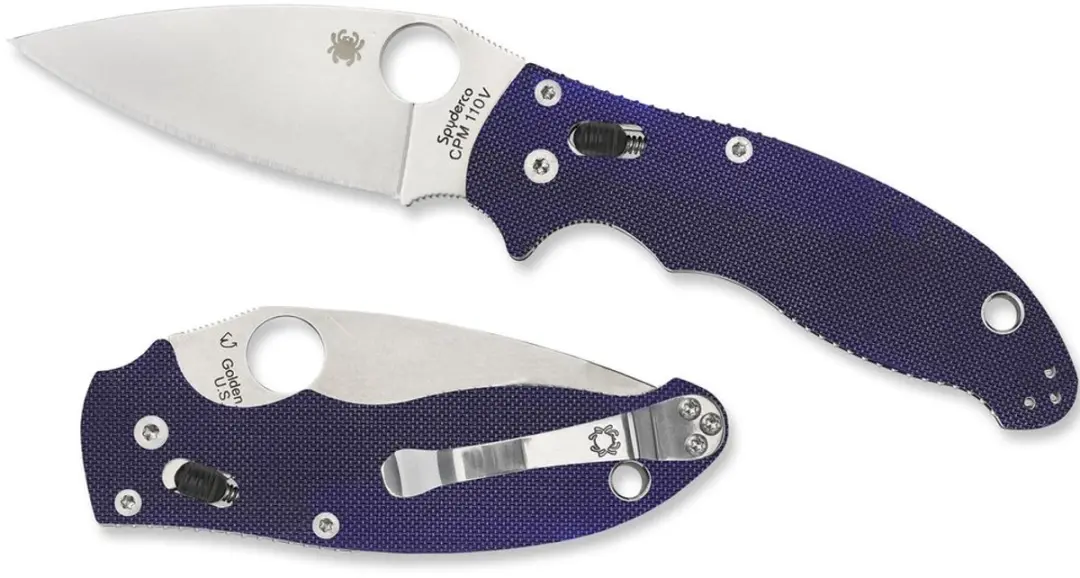 Spyderco Zakmes Manix 2 Dark Blue CPM S110V PE