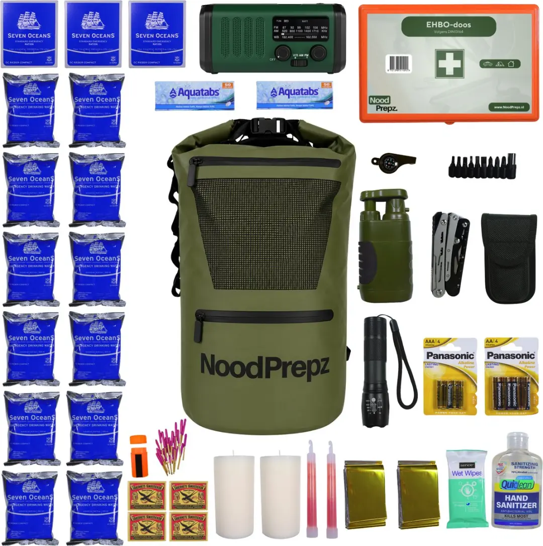 NoodPrepz Elite Noodpakket 72 Uur voor Thuis