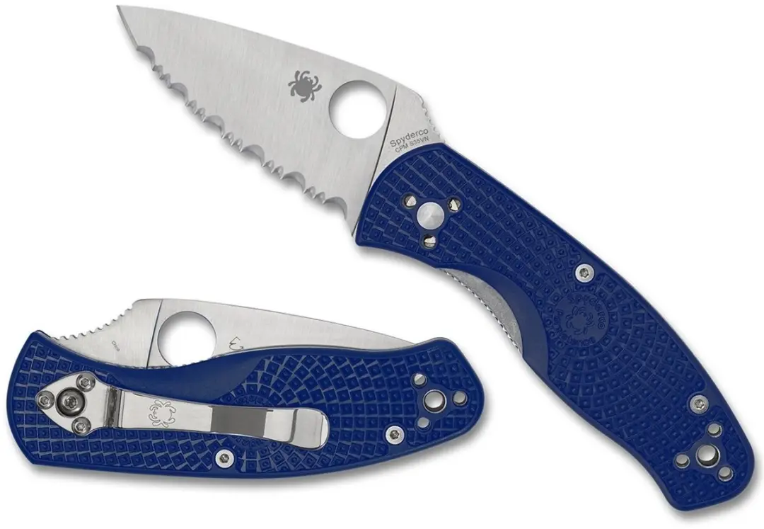 Spyderco Zakmes Persistence Lightweight Blue CPM S35VN SE