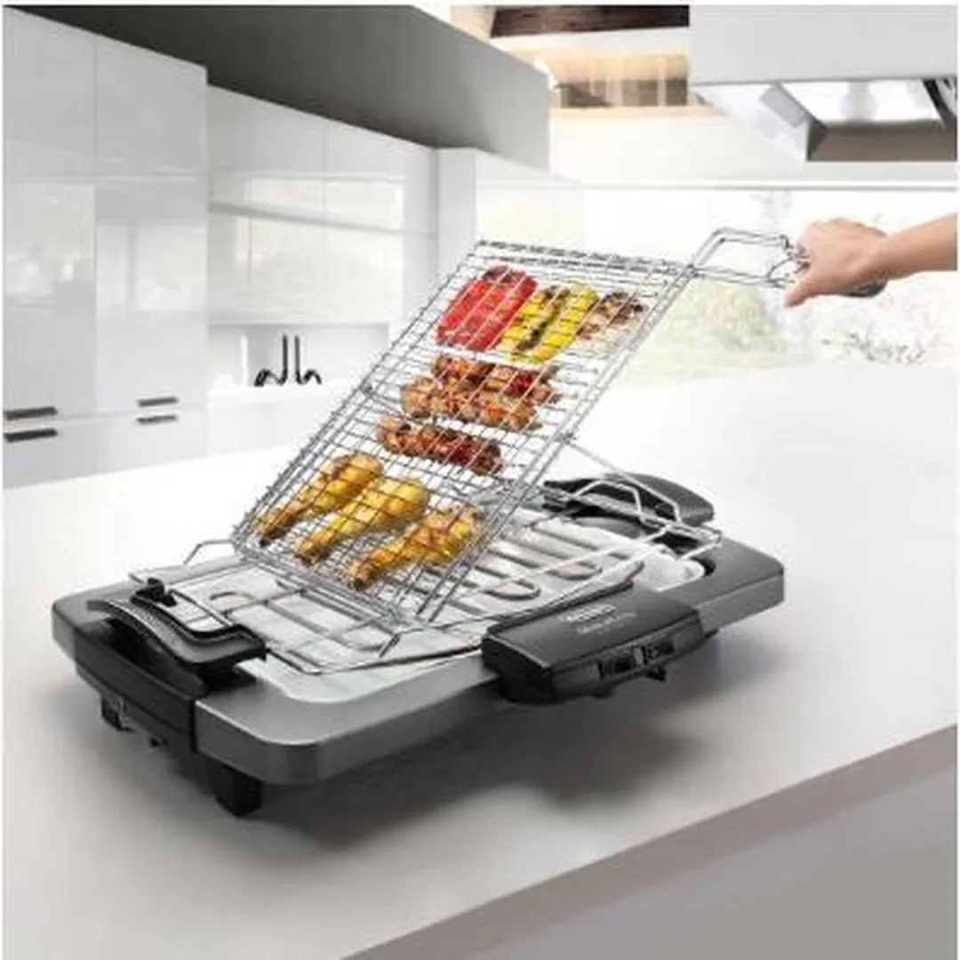 De'Longhi BQ 80.X Contactgrill - Grijs Metallic