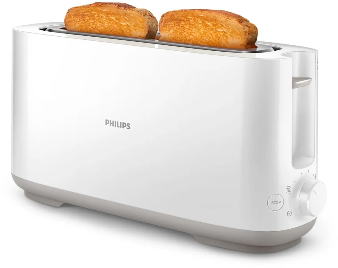Philips HD2590/00 Broodrooster - 2 Sandwiches - 1030W - Wit