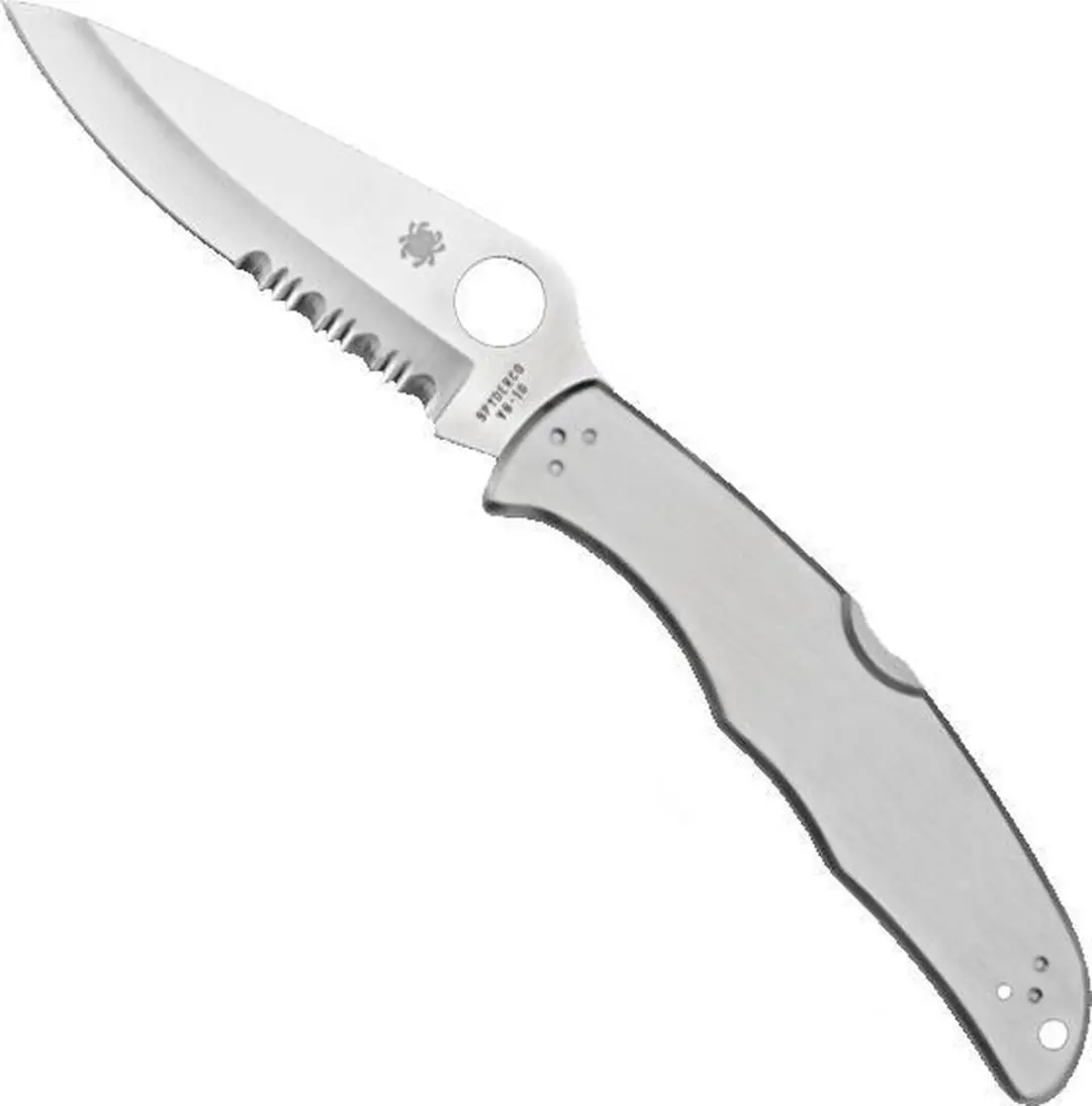 Spyderco Zakmes Endura 4 Silver VG-10 CE