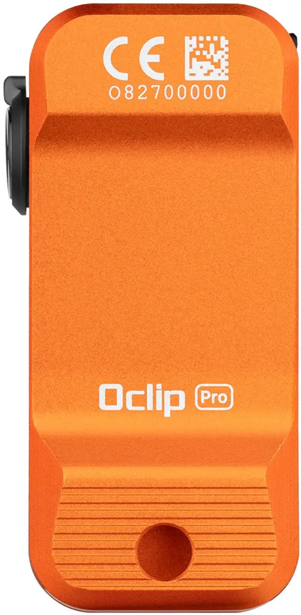 Olight Oclip Pro Zaklamp - 500 lm - Oranje - afbeelding 6 van 6