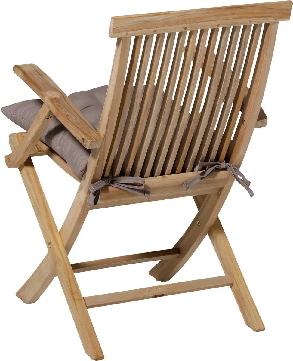 Madison Toscane Zitkussen Panama - 46x46cm - Taupe - afbeelding 4 van 5