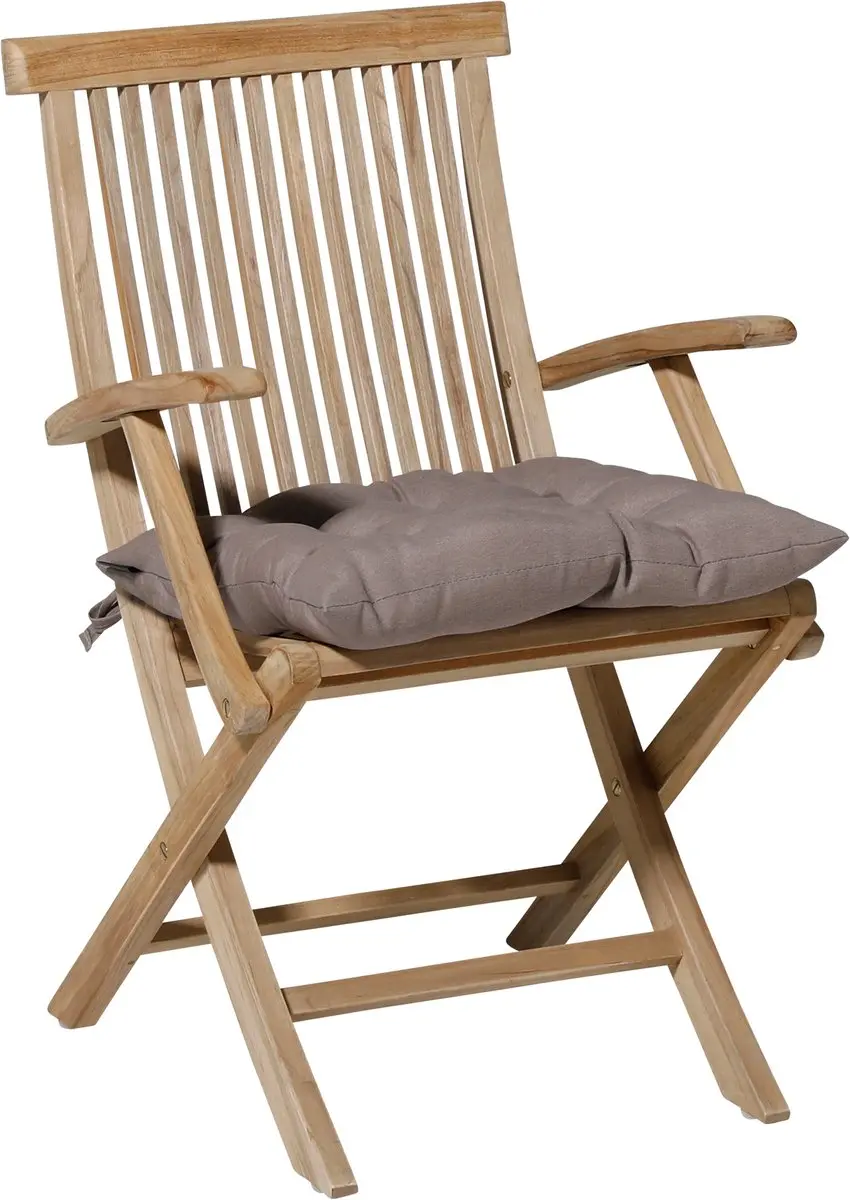 Madison Toscane Zitkussen Panama - 46x46cm - Taupe - afbeelding 3 van 5