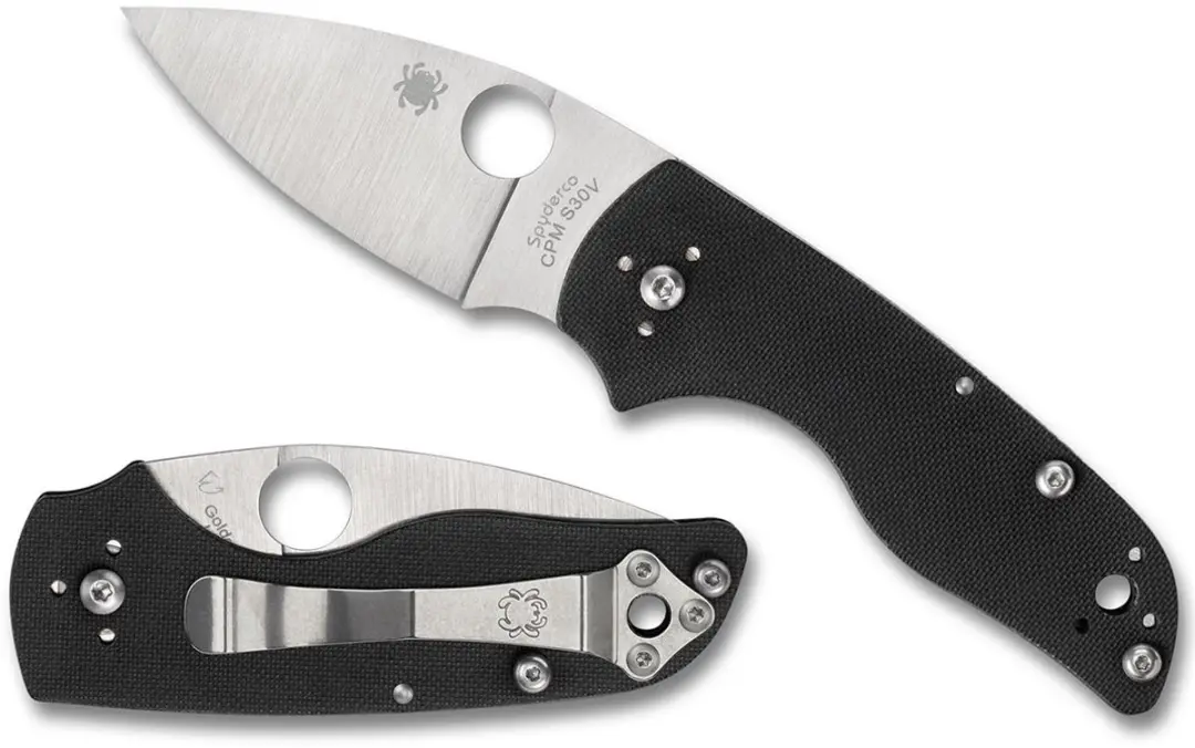 Spyderco Zakmes Lil Native Slipjoint Black CPM S30V PE