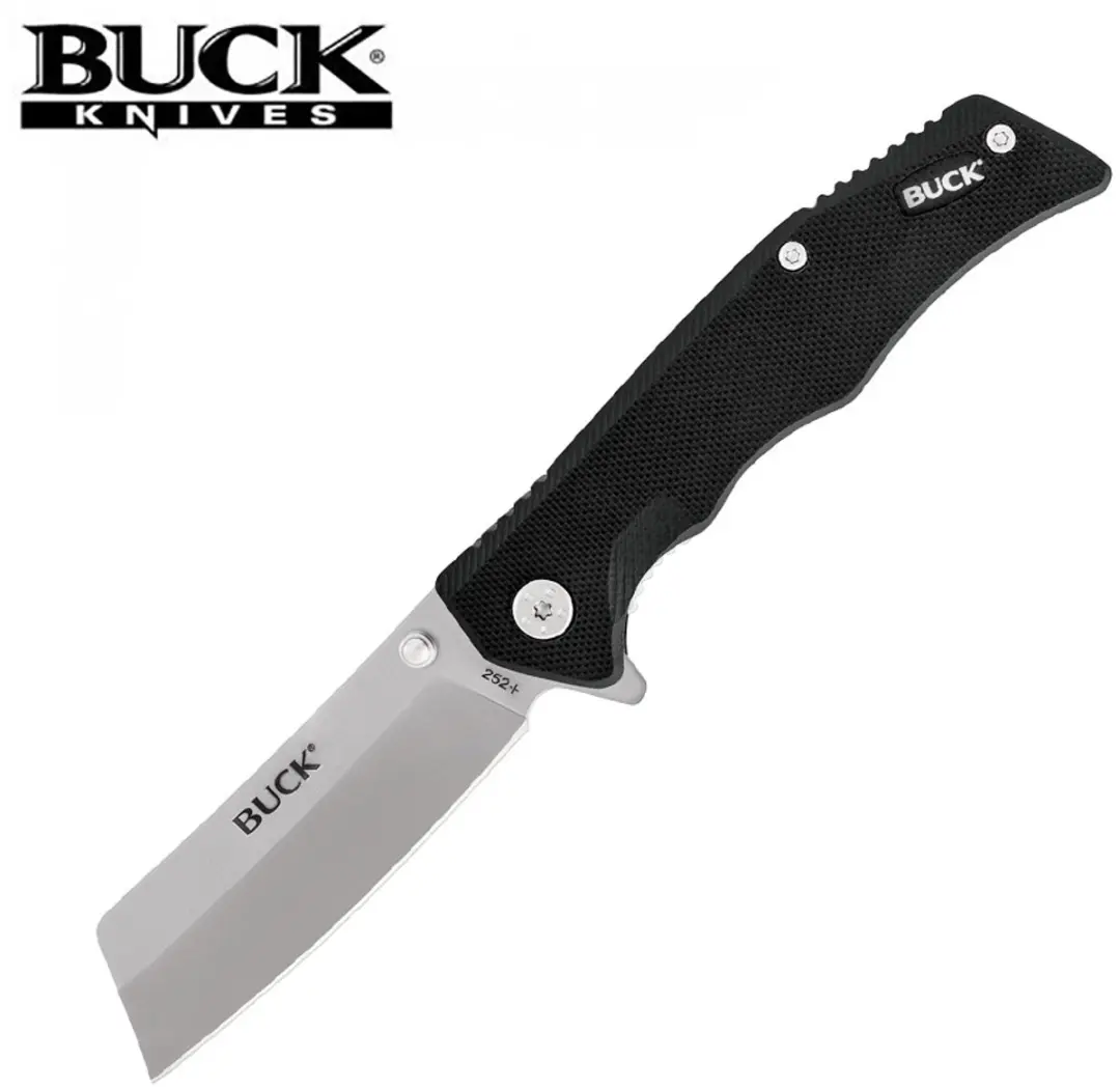 Buck zakmes Trunk Black PE