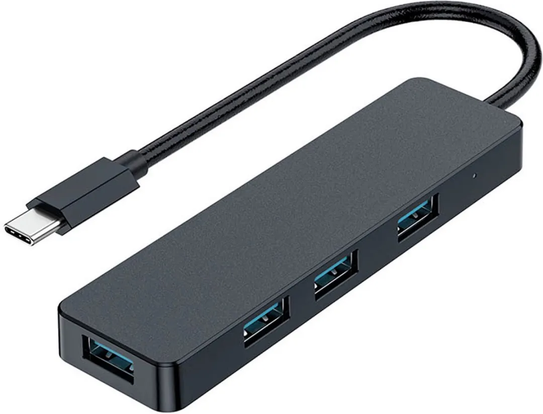 Gembird UHB-CM-U3P4-01 USB 3.1 Hub 5 Poorten - Blauw - afbeelding 2 van 4