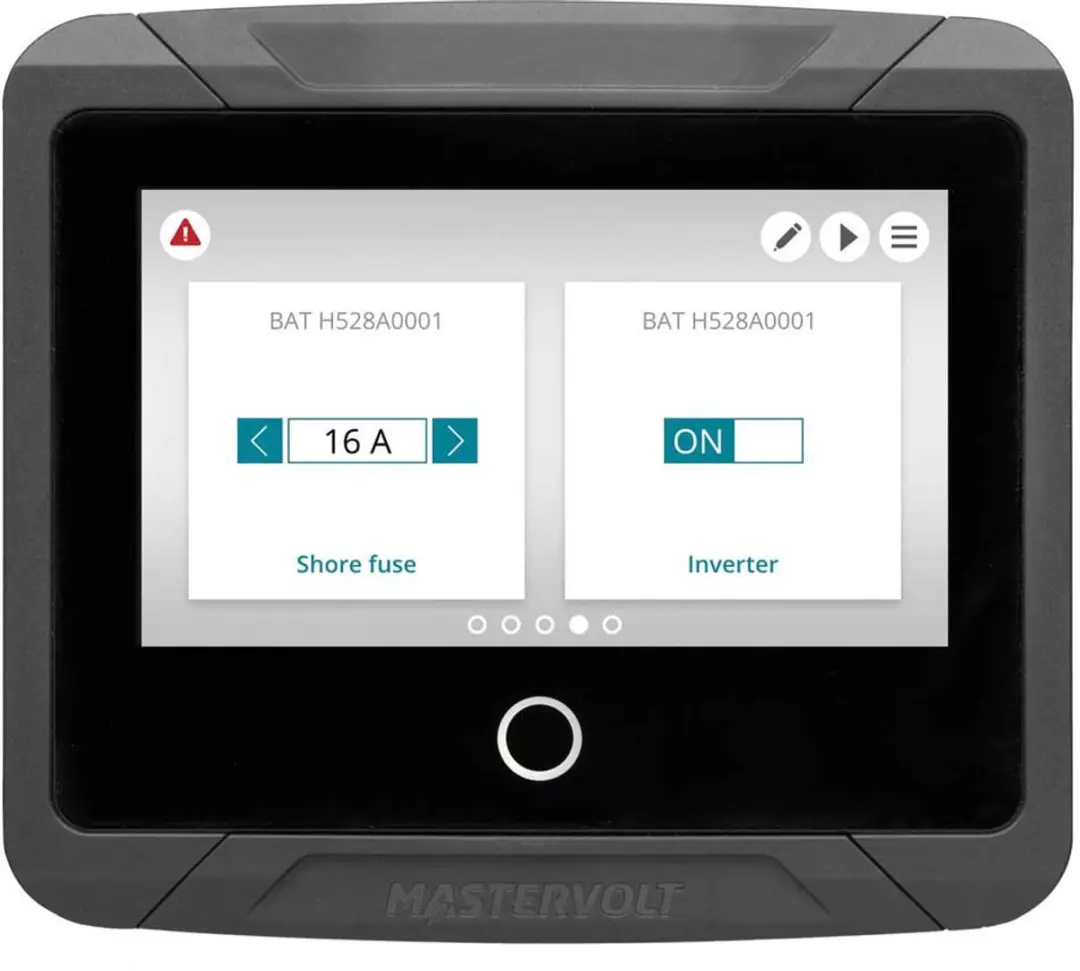 Mastervolt EasyView 5 Waterdichte Systeemmonitor - Grijs - afbeelding 4 van 6