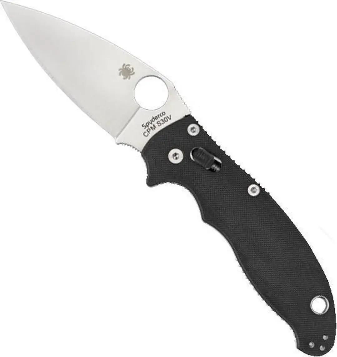 Spyderco Zakmes Manix 2 Black CPM S30V PE
