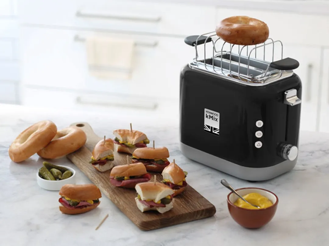 Kenwood kMix TCX751BK Broodrooster - 2 Sandwiches - 900W - Zwart