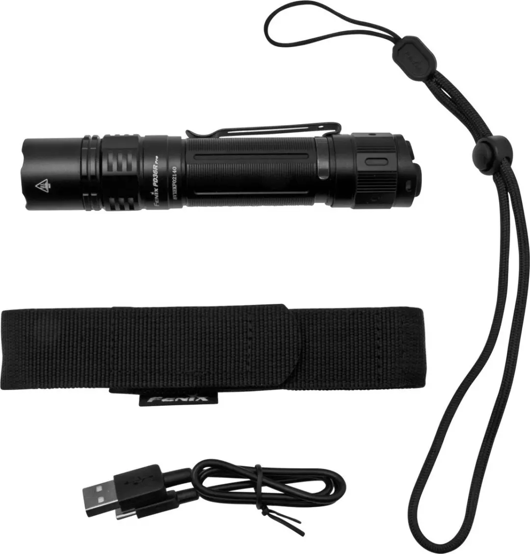 Fenix PD36R Pro Zaklamp - 2800 lumen - Zwart - afbeelding 3 van 6