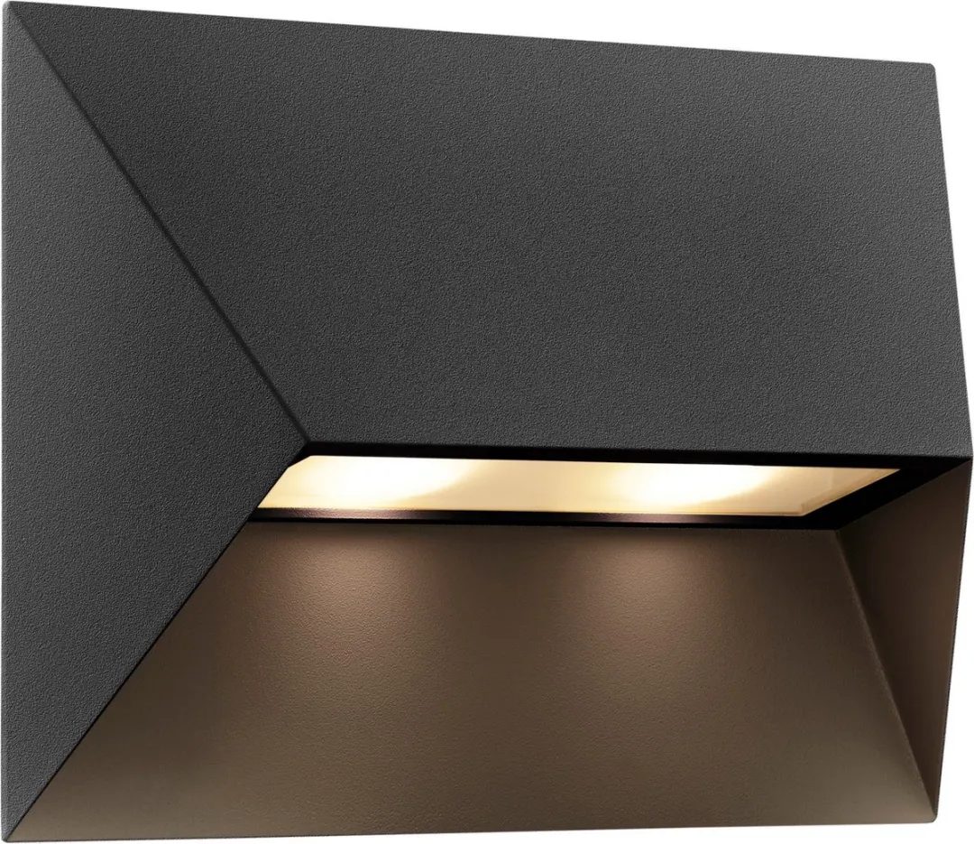 Nordlux Pontio 27 Wandlamp 2xGU10 - Zwart