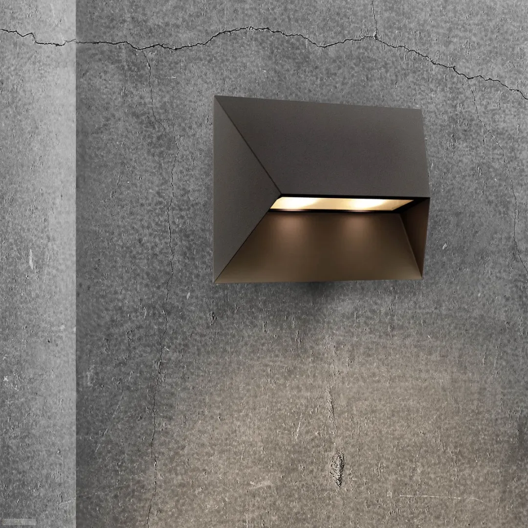 Nordlux Pontio 27 Wandlamp 2xGU10 - Zwart