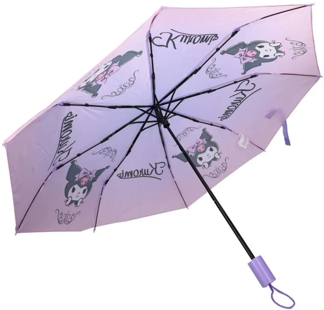 Kuromi Turbulent Skies Paraplu - Ø91cm - Paars - afbeelding 2 van 6