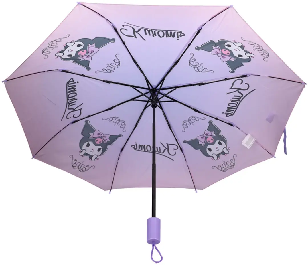 Kuromi Turbulent Skies Paraplu - Ø91cm - Paars - afbeelding 6 van 6