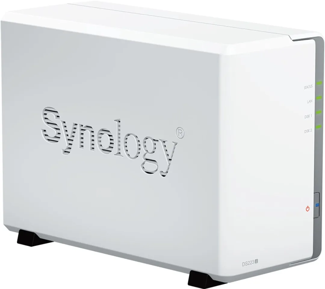 Synology DiskStation DS223j NAS - 2 Slots - 8TB