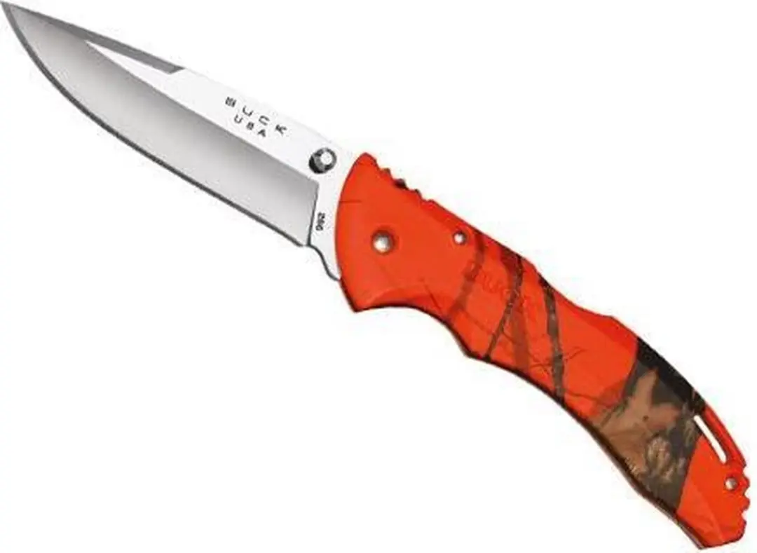 Buck Bantam BHW Zakmes - Orange Camo Mossy Oak - afbeelding 2 van 2