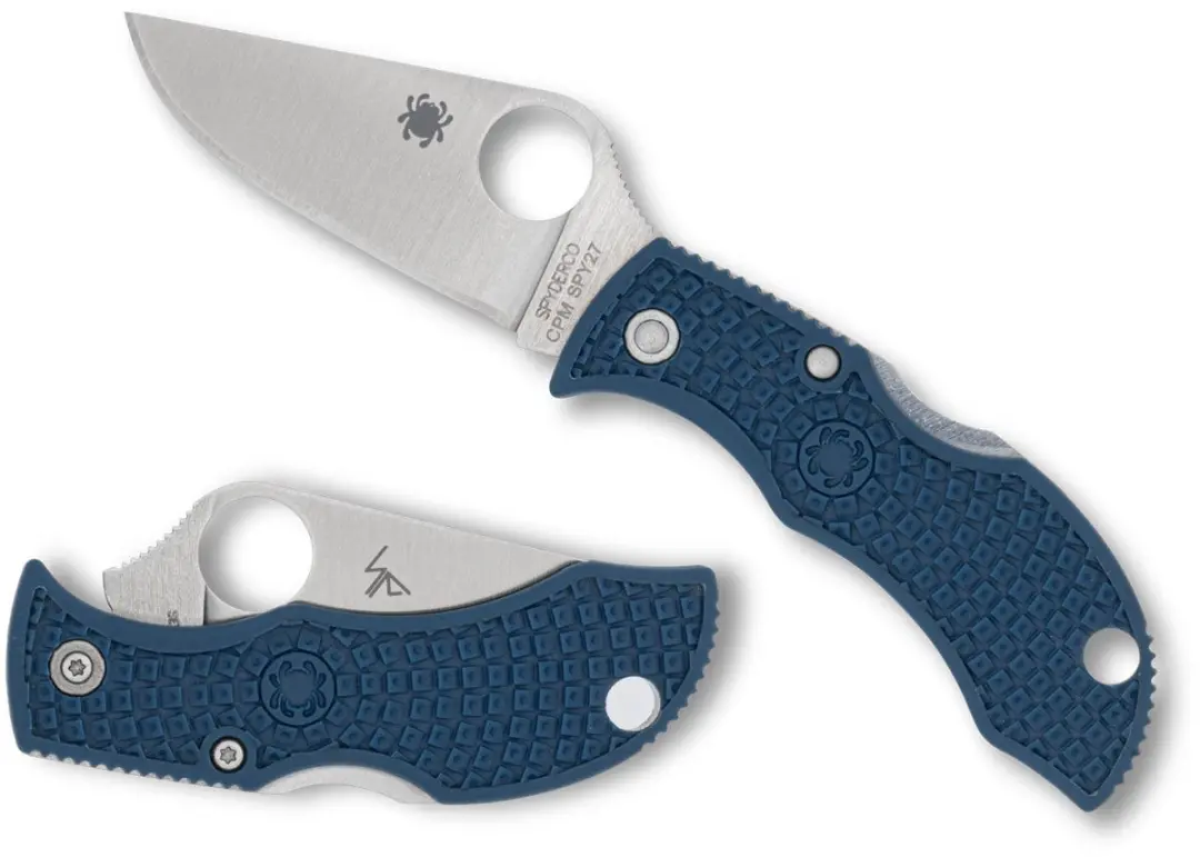 Spyderco Manbug Lightweight Cobalt Blue CPM SPY27 PE