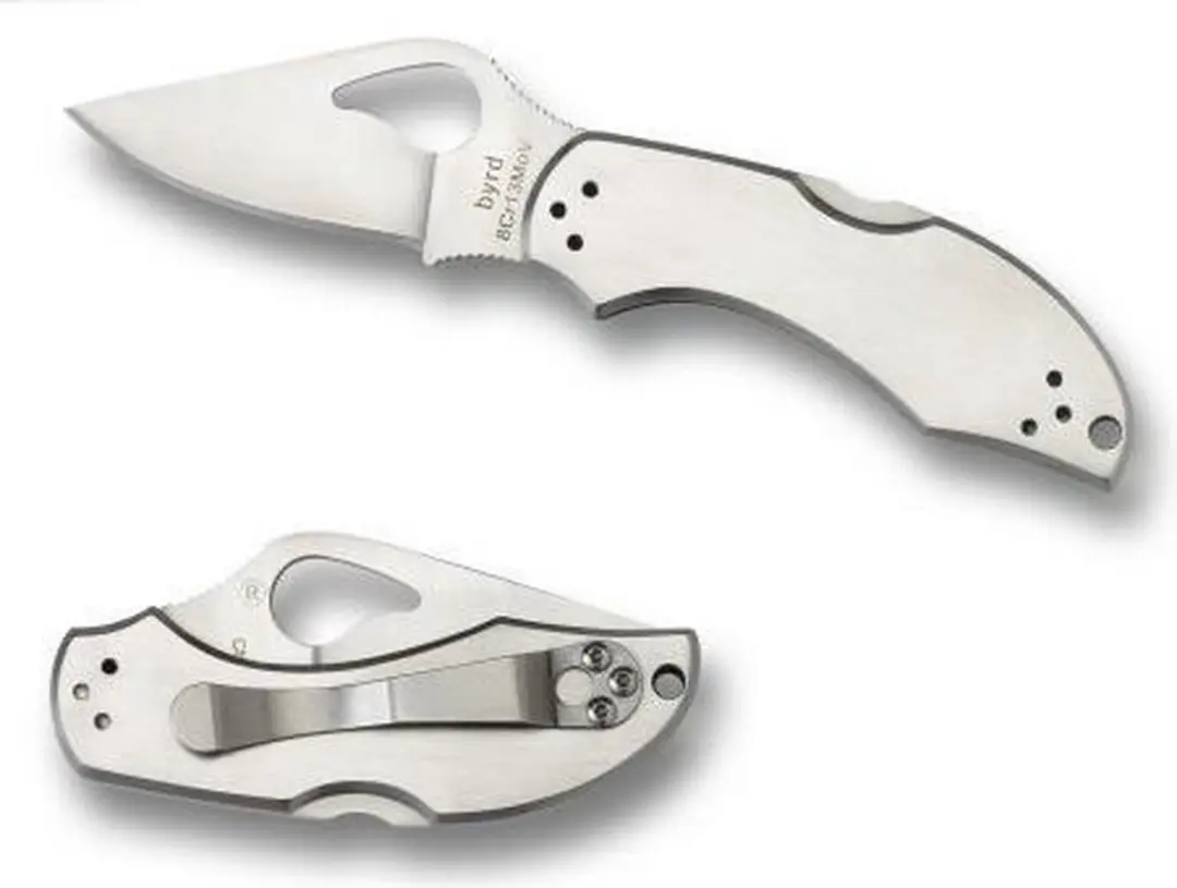 Spyderco Zakmes Byrd Robin 2 Silver 8Cr13MoV PE
