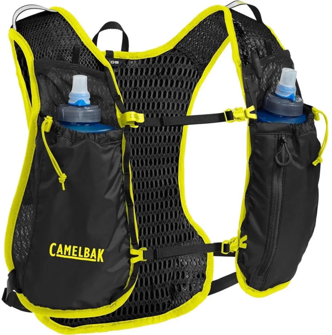 Camelbak Trail Run Vest Hardloopvest - Zwart/Geel - afbeelding 2 van 2