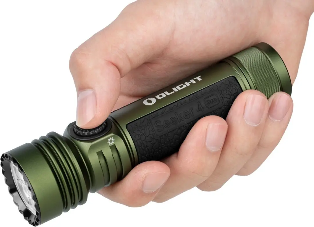 Olight Seeker 4 Pro 12817 Zaklamp - Groen - afbeelding 2 van 6