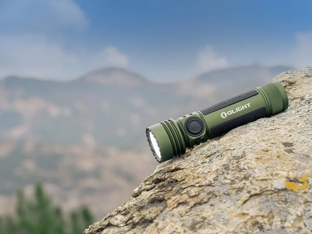 Olight Seeker 4 Pro 12817 Zaklamp - Groen - afbeelding 4 van 6