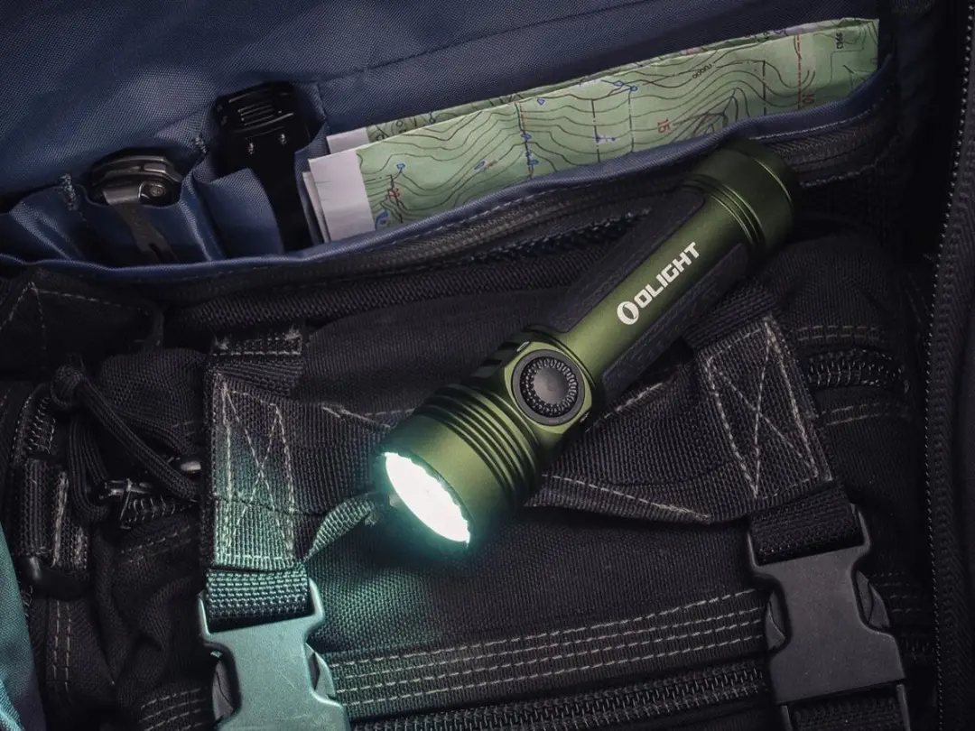 Olight Seeker 4 Pro 12817 Zaklamp - Groen - afbeelding 3 van 6