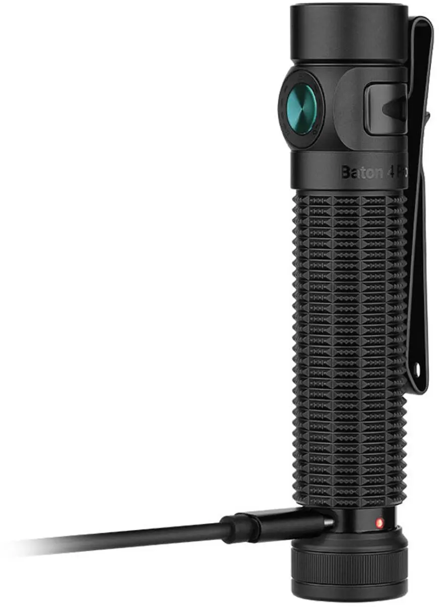 OLight Baton 4 Pro Zaklamp - 1300 lm - Zwart - afbeelding 3 van 6