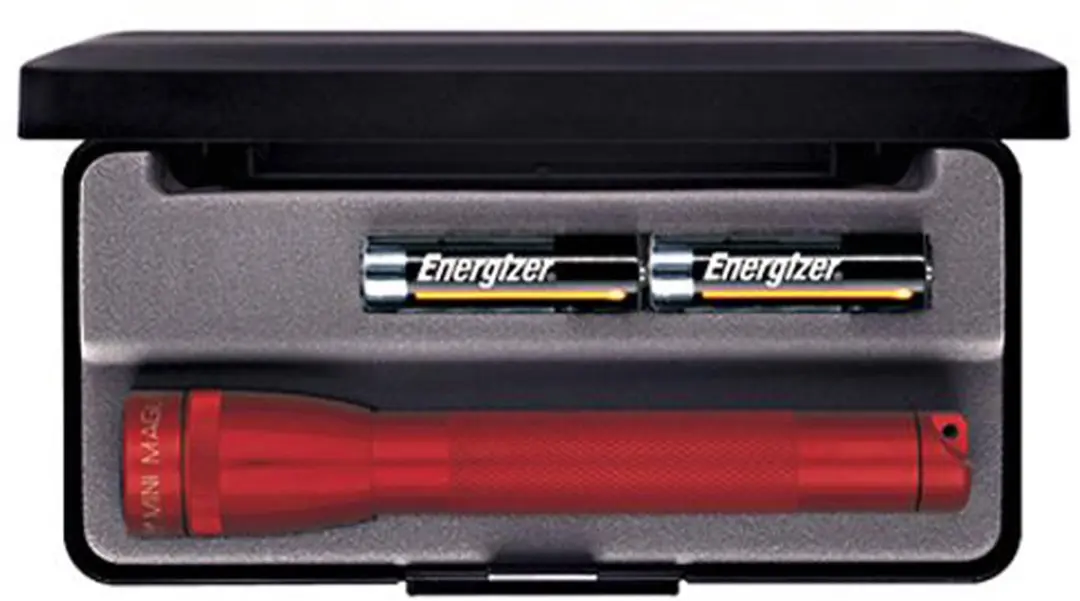 Maglite Mini AA Zaklamp Classic - Rood - afbeelding 2 van 3