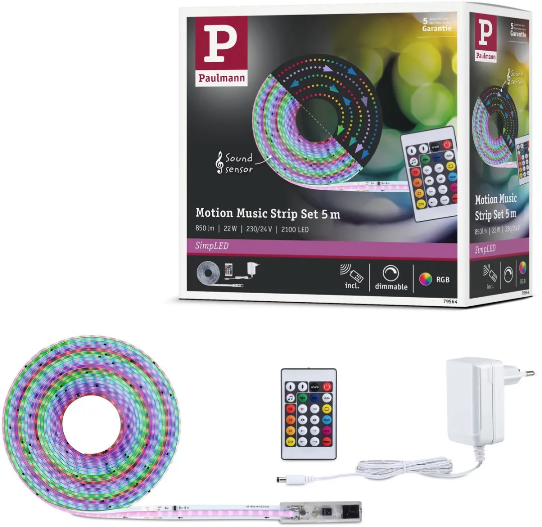 Paulmann SimpLED LED Strip RGBIC 5m