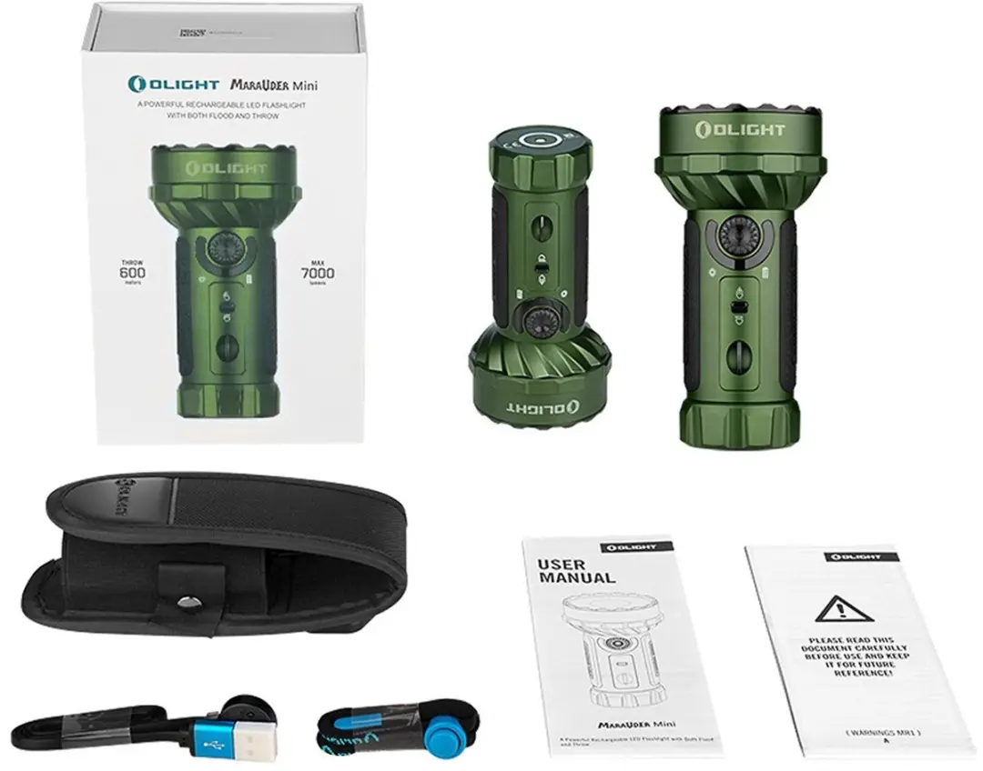 Olight Marauder Mini OD Green zaklamp