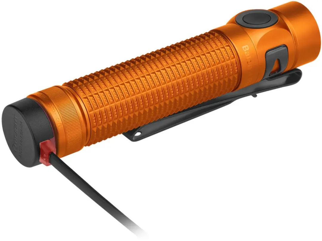Olight Baton 4 Pro Zaklamp - 1300 lm - Oranje - afbeelding 2 van 6