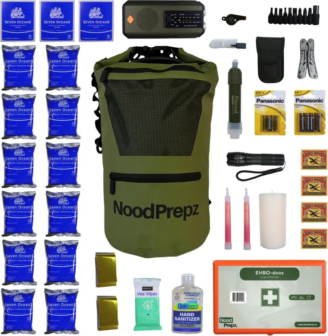 NoodPrepz Plus Noodpakket 72 Uur voor Thuis