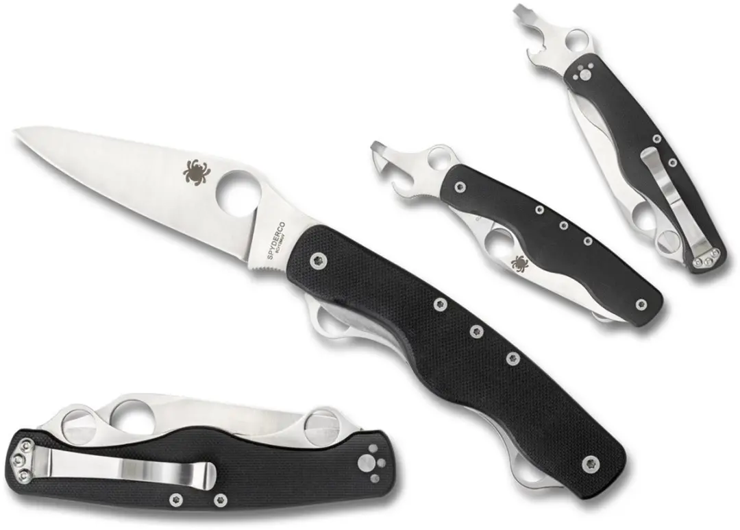 Spyderco Zakmes Clipitool Standard Black 8Cr13MoV PE