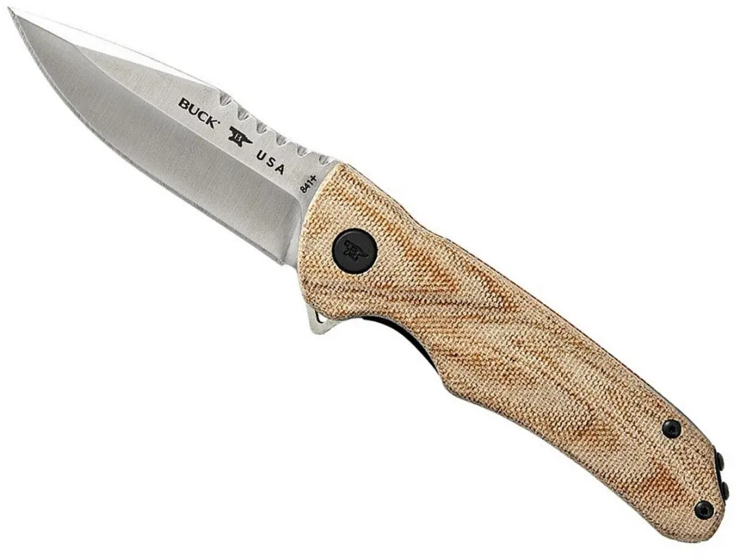Buck Mes Sprint Pro Canvas Micarta PE