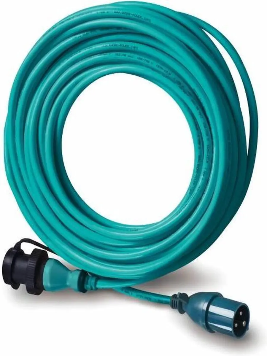 Mastervolt Walstroomkabel 16A 3x 2,5 mm2 - Transparant - afbeelding 3 van 4