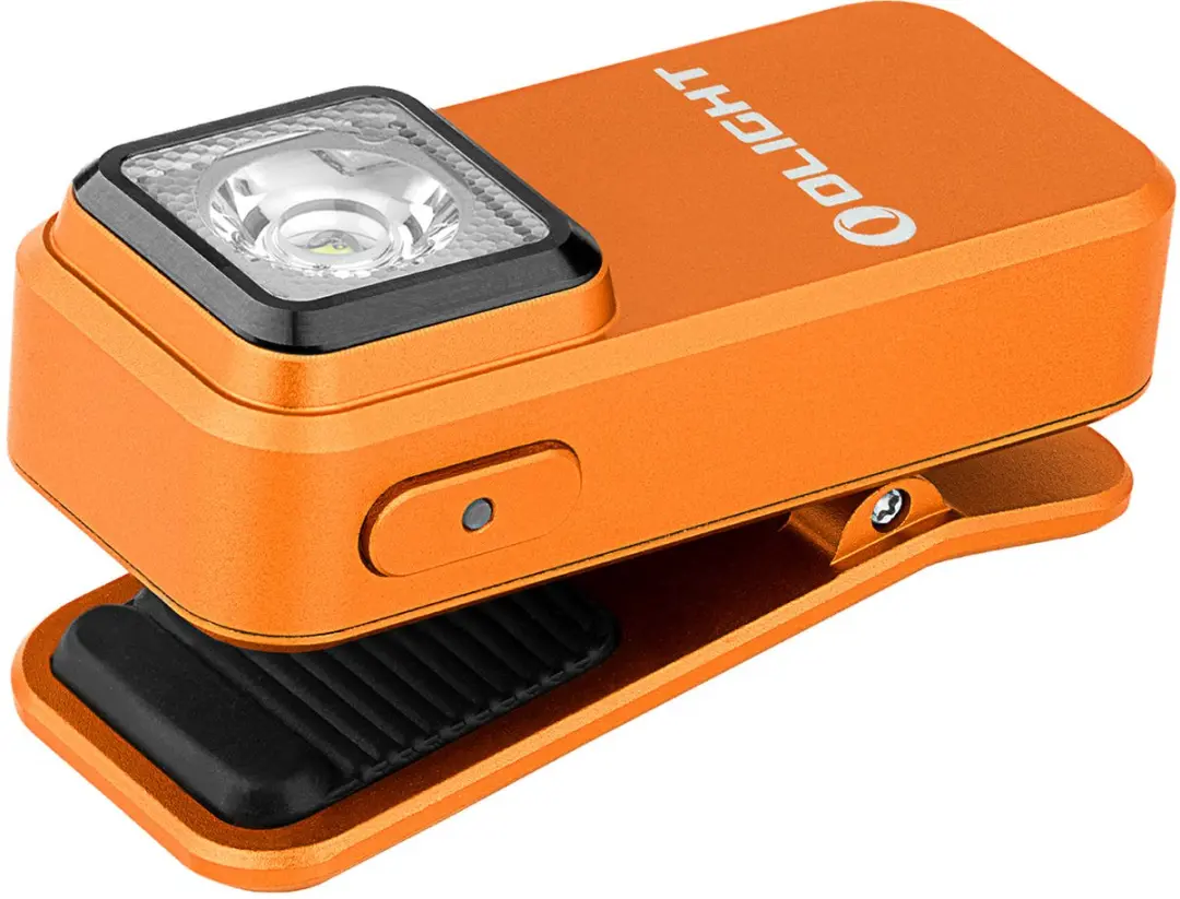 Olight Oclip Zaklamp - 300lm - Oranje - afbeelding 6 van 6