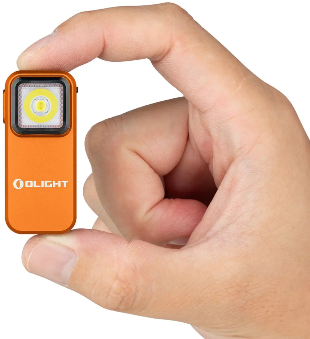 Olight Oclip Zaklamp - 300lm - Oranje - afbeelding 2 van 6