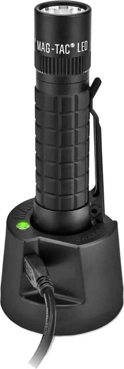 Maglite MAG-TAC LED Oplaadbare Zaklamp TRM1RE4 - Zwart - afbeelding 3 van 4