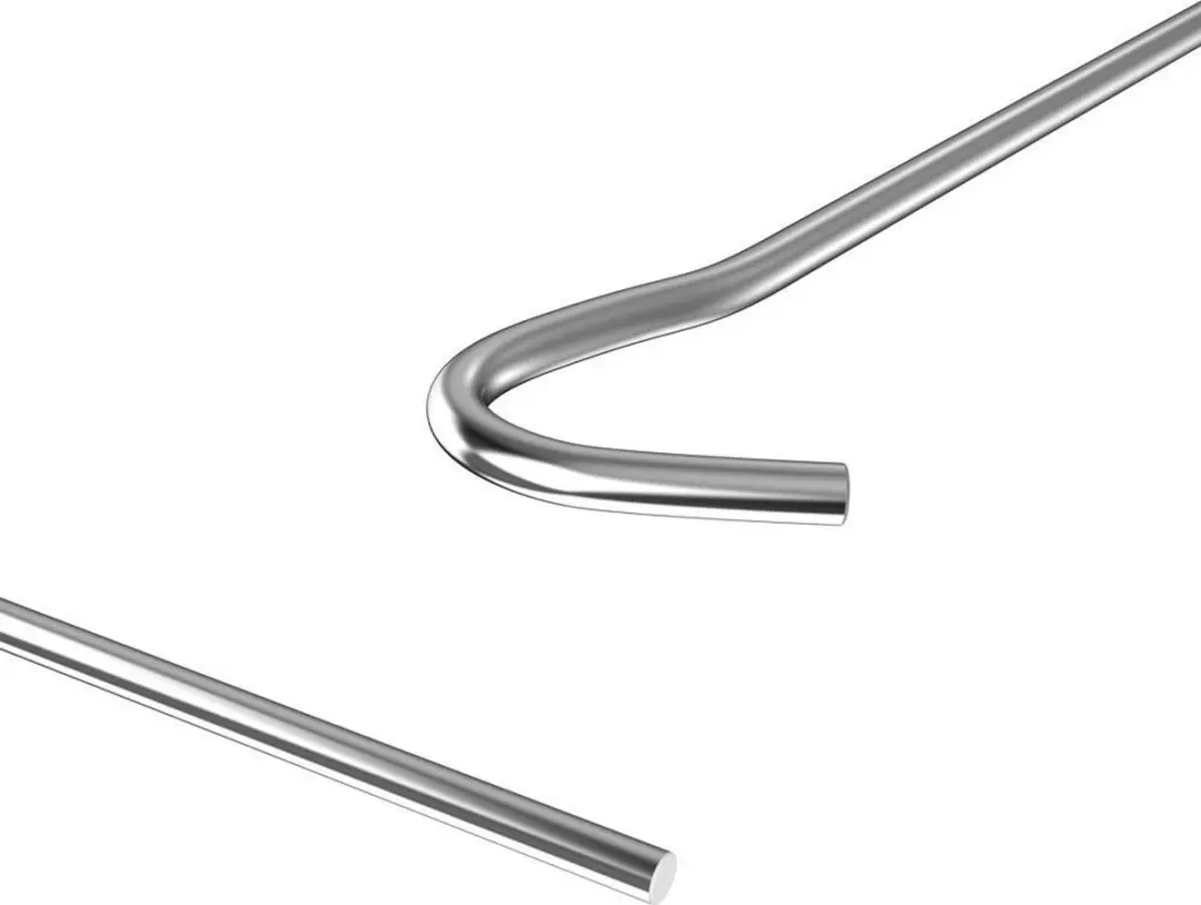 Deuba Haringen Ø3,5mm Gegalvaniseerd Staal - 50 stuks - afbeelding 3 van 6