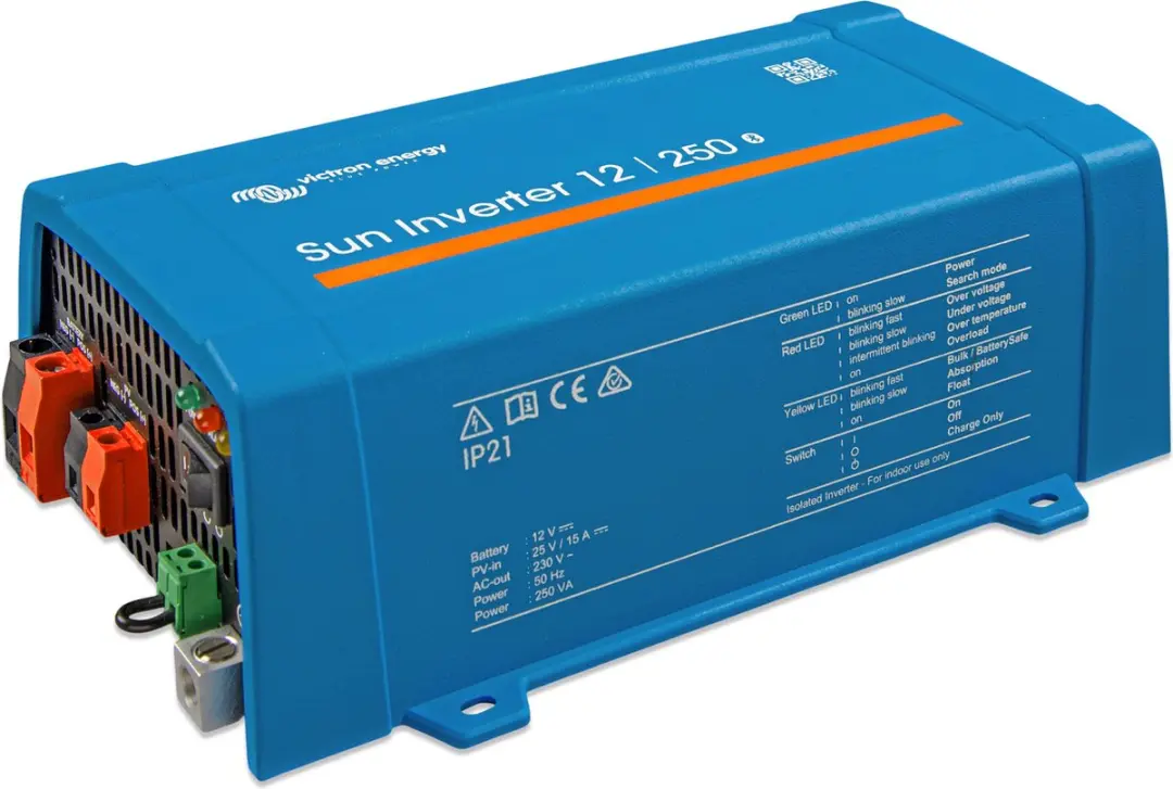 Victron Sun Inverter 12/250-15 IEC - afbeelding 5 van 6