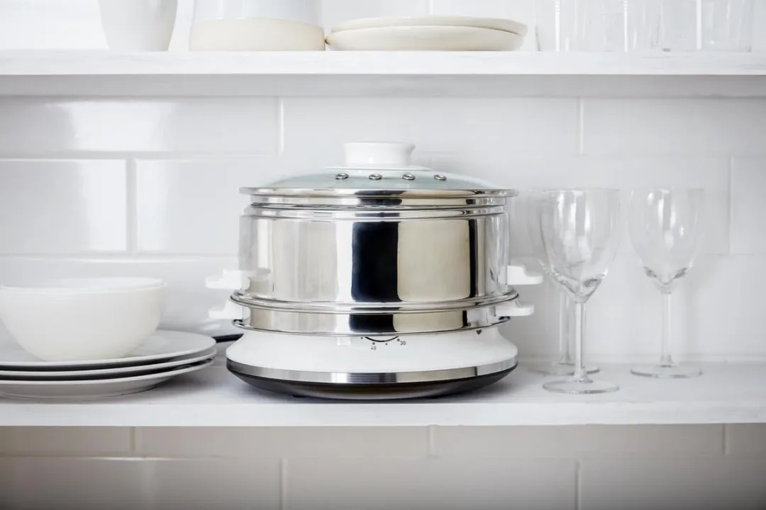 Tefal Convenient VC145100 Stoomkoker 2 Manden - 900W - Wit/Roestvrijstaal