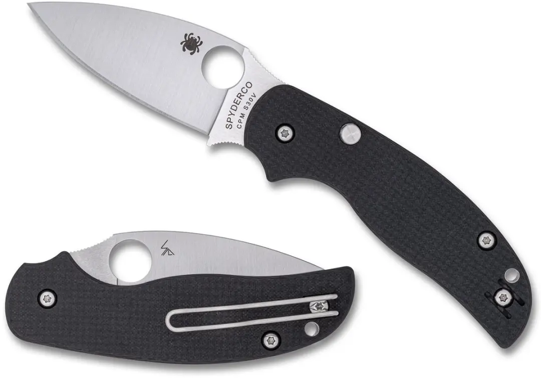 Spyderco Sage 6 Black CPM S30V PE