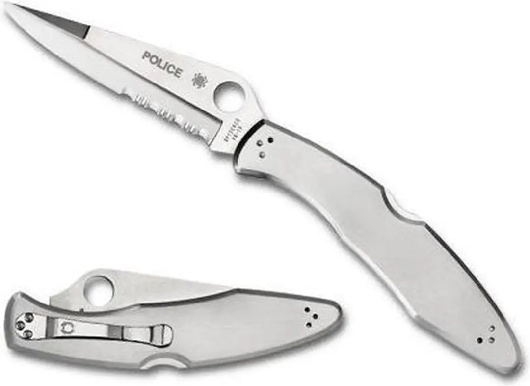 Spyderco Zakmes Police Plain-Serrated